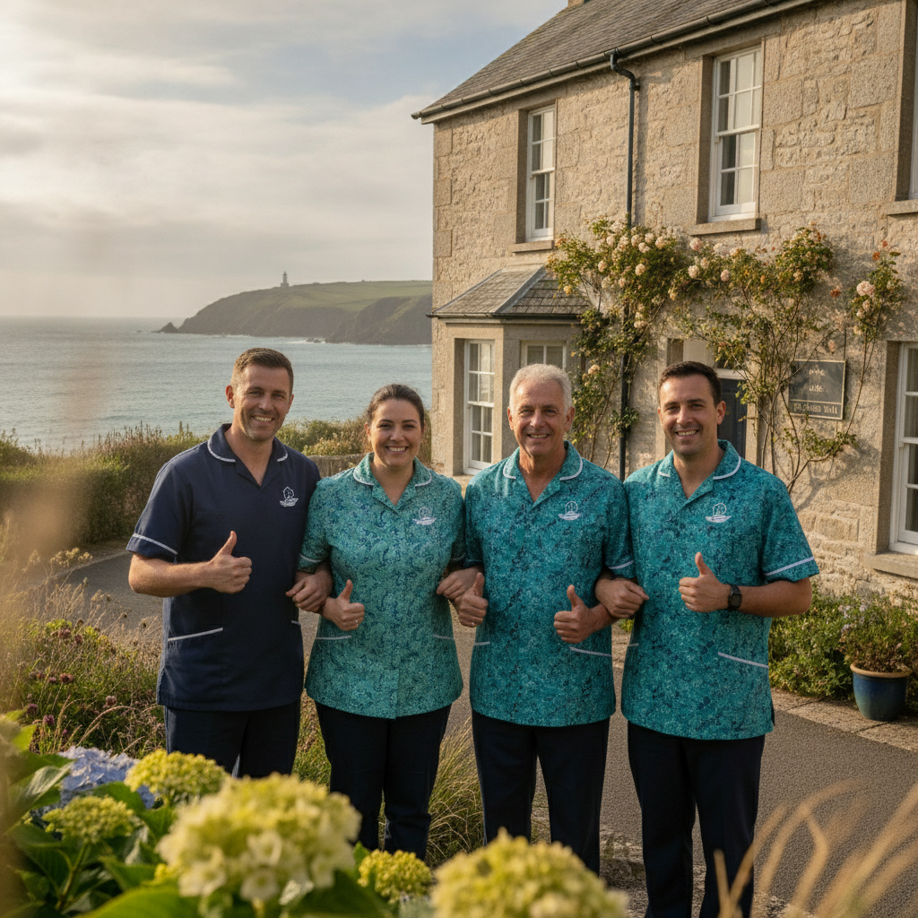 The Harbour Light Homecare team in Falmouth